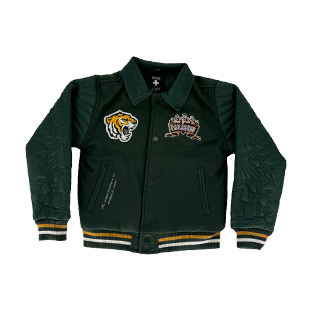 SYIP Team Varsity Jacket (Dark Green) 91667BDKGRN – Dazzle Premium