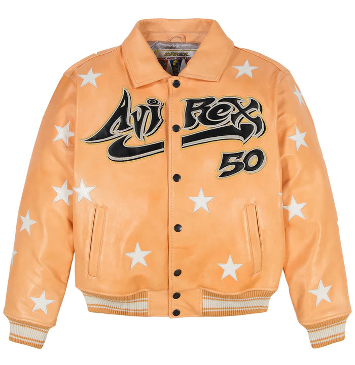 Avirex X Hellstar Jacket (Orange) HSS25O24 – Dazzle Premium