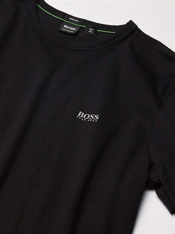 A regular-fit T-shirt by HUGO BOSS. Featuring coordinating logo at the left chest, this short-sleeved T-shirt is crafted in pure-cotton jersey for natural comfort and breathability.