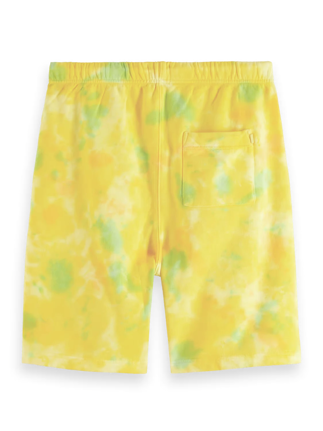 Relaxed Tie Dye Sweatshorts (Yellow) S1733985743 – Dazzle Premium