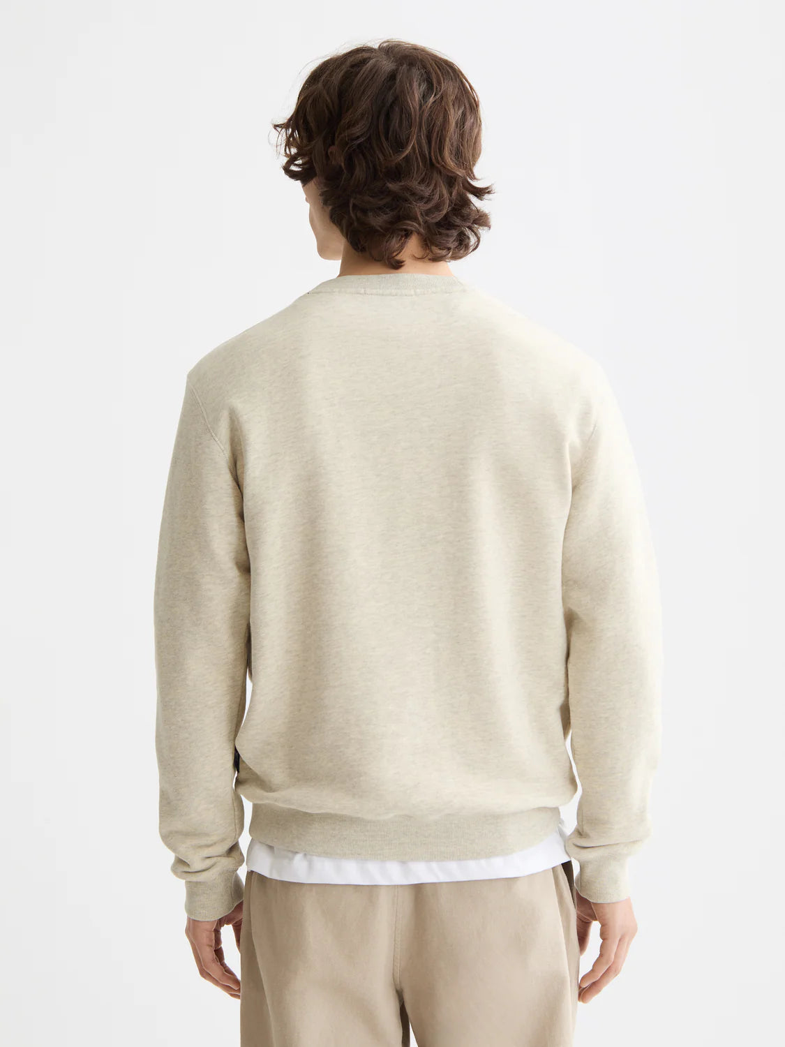 Scotch & Soda soft vintage-feel sweatshirt with artwork detailing and relaxed fit