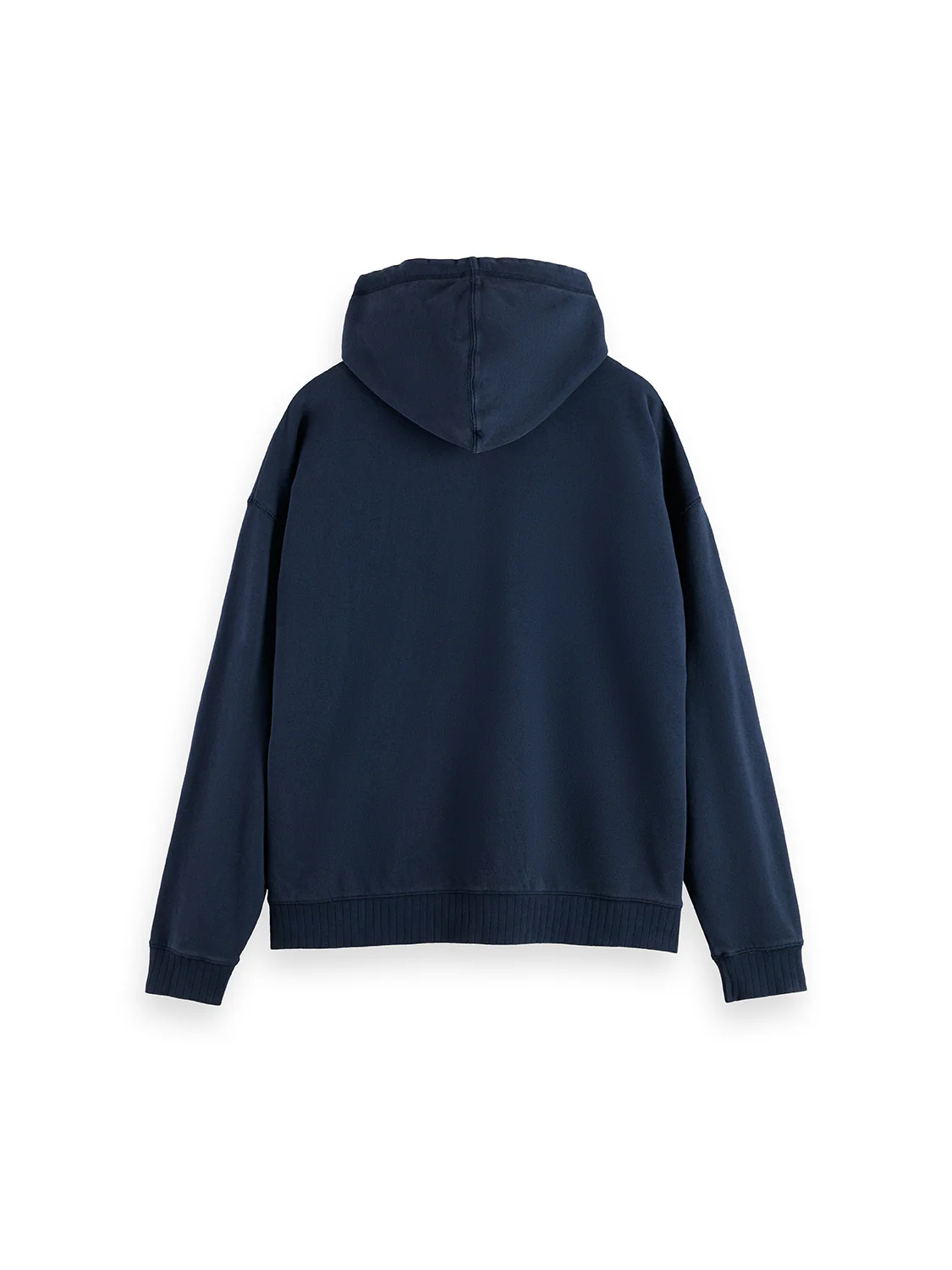 Scotch & Soda washed hoodie with graphic artwork and relaxed fit