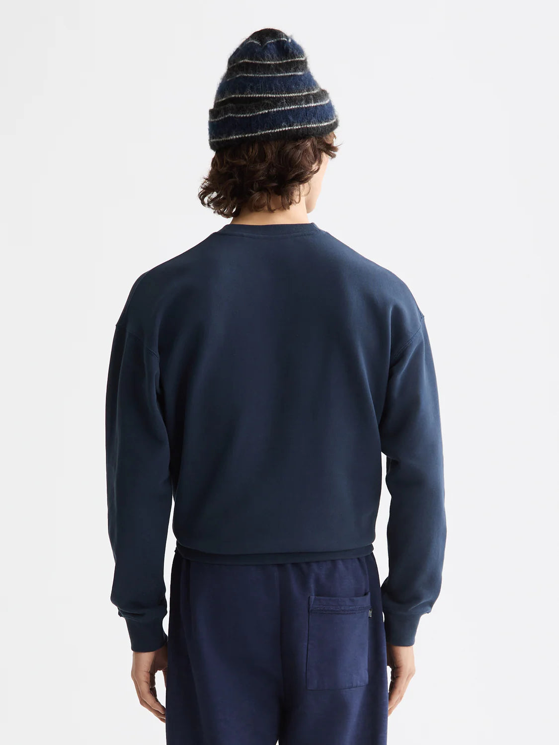 Scotch & Soda regular-fit sweatshirt in cotton with subtle logo embroidery