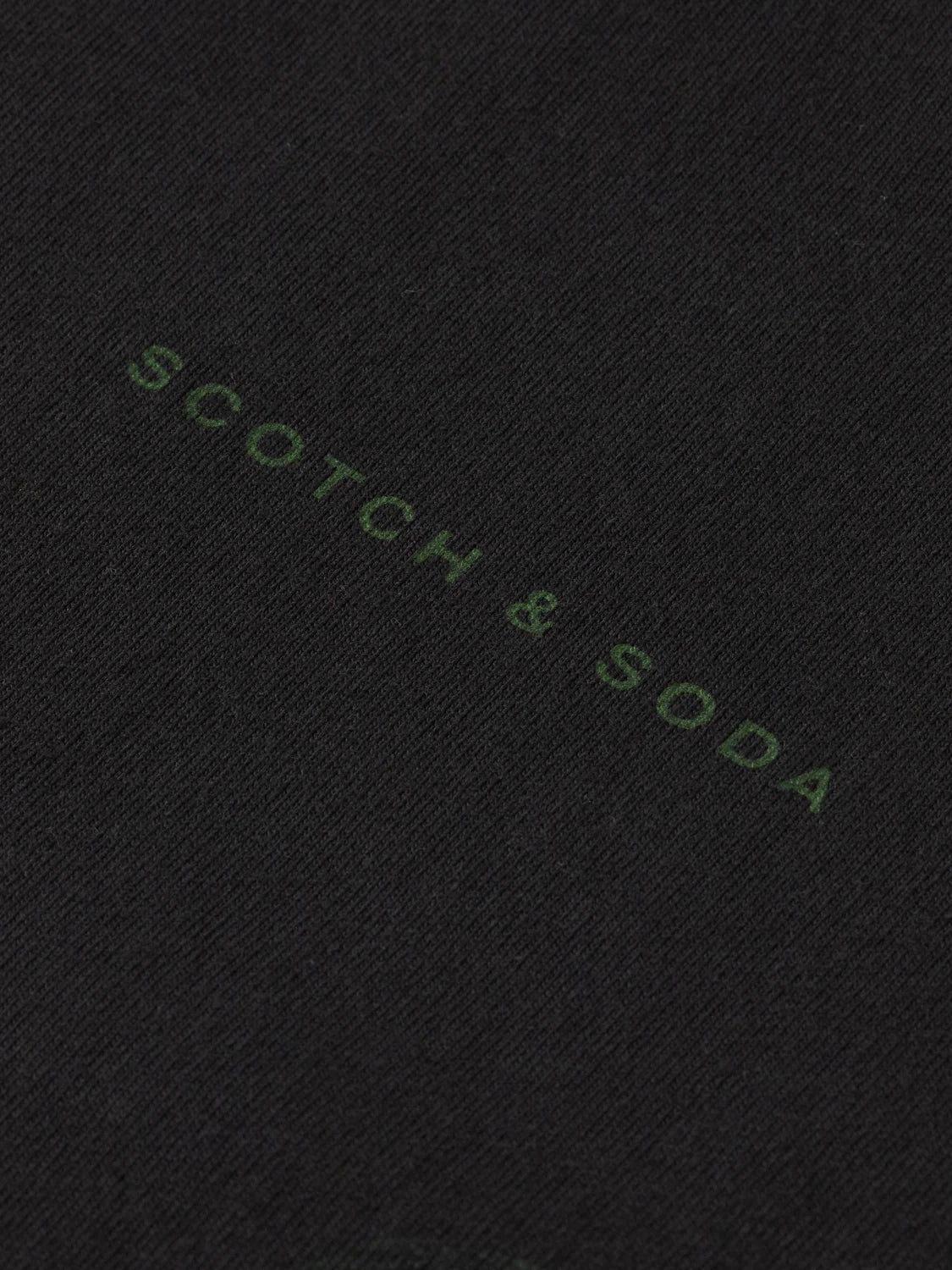 Scotch & Soda loose fit t-shirt with bold artwork and rich overdye finish