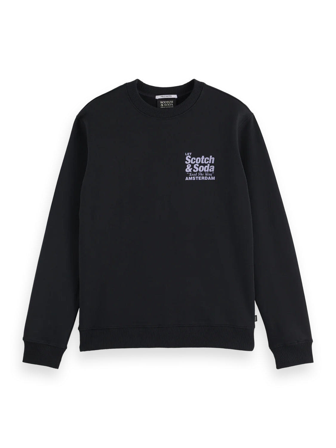 Scotch & Soda regular-fit sweatshirt with bold front and back artwork