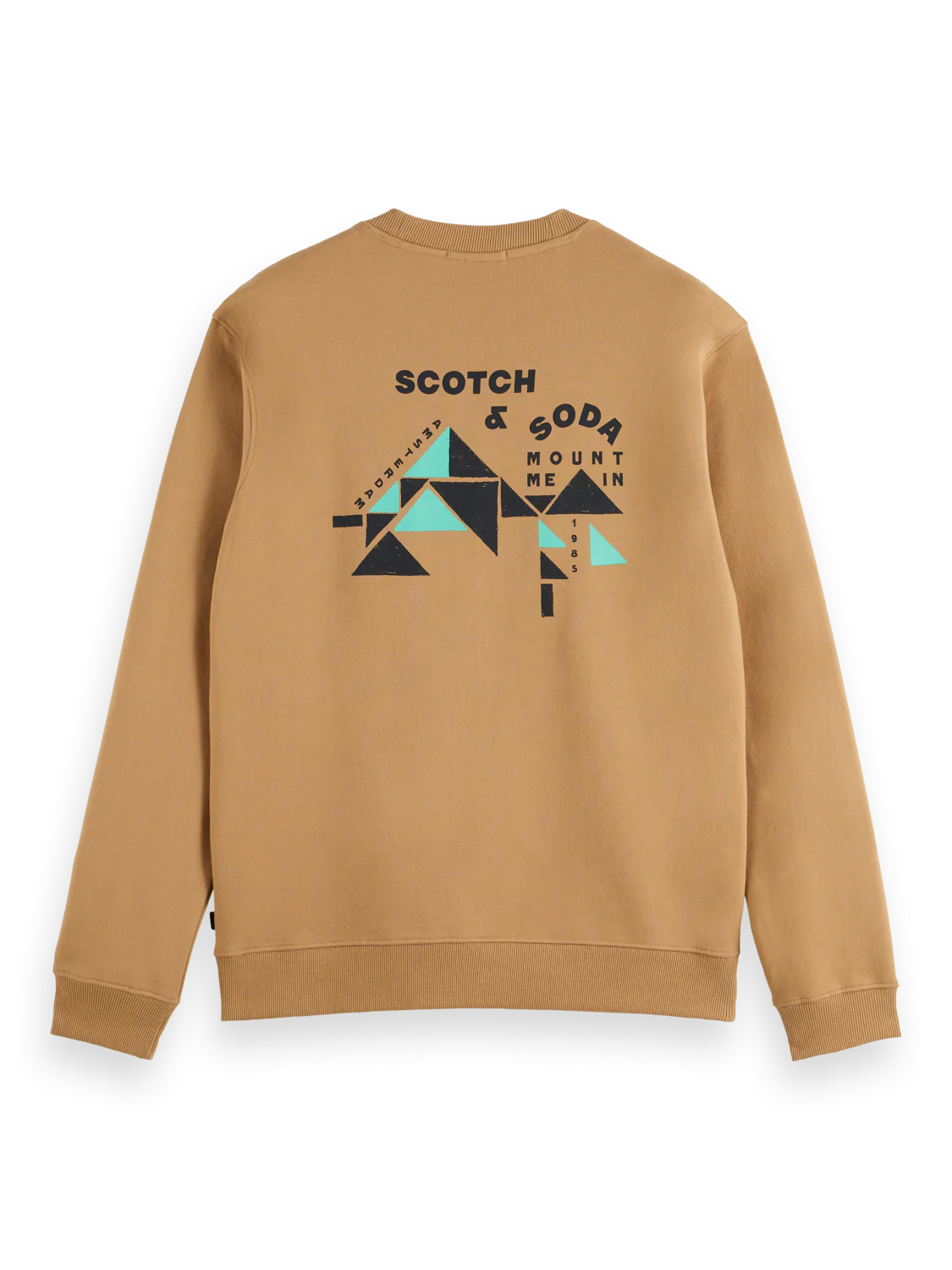 Scotch & Soda sweatshirt with bold front and back artwork in regular fit