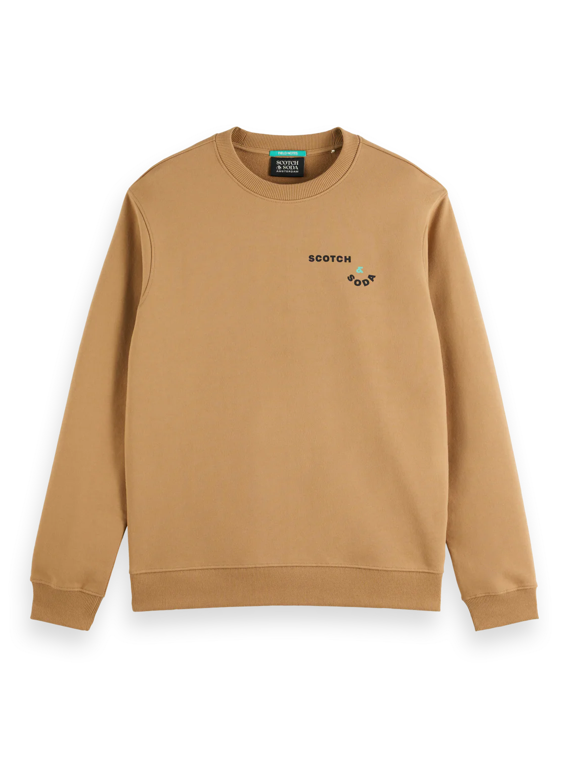 Scotch & Soda sweatshirt with bold front and back artwork in regular fit