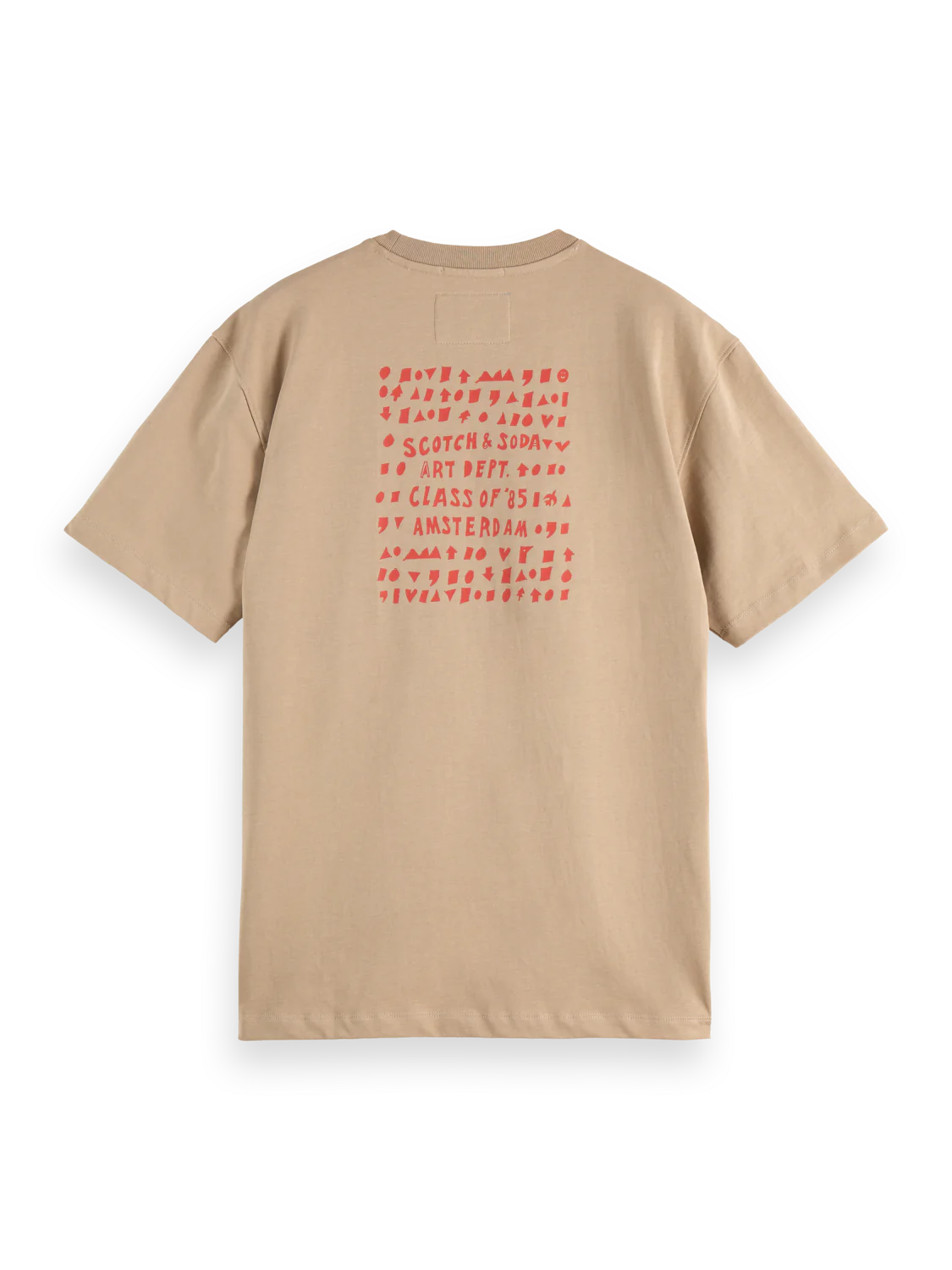 “Relaxed-fit t-shirt with bold front artwork design”