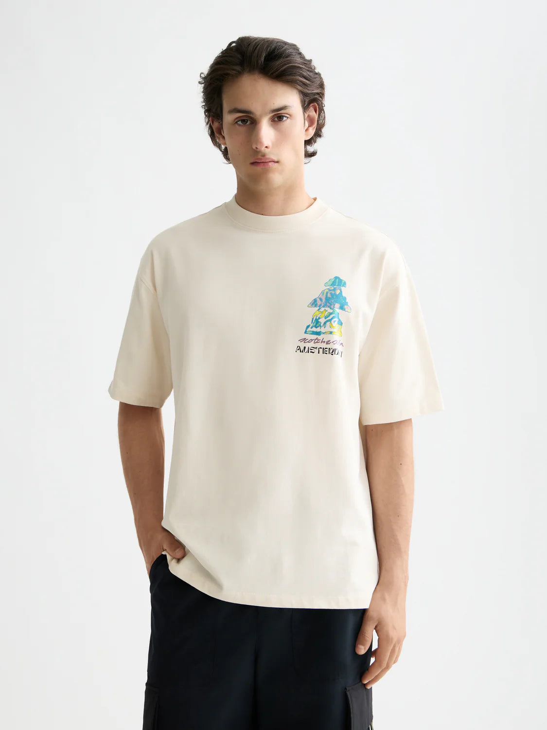 Scotch & Soda Graphic T-Shirt (Eggshell) - 181903-100 Scotch & Soda Graphic T-Shirt (Eggshell) - 181903-100