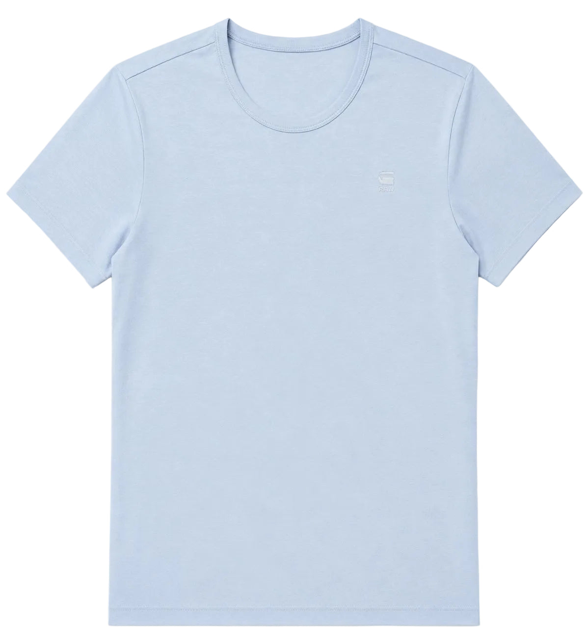 Men’s Delta Blue cotton graphic t-shirt with designer-inspired logo print