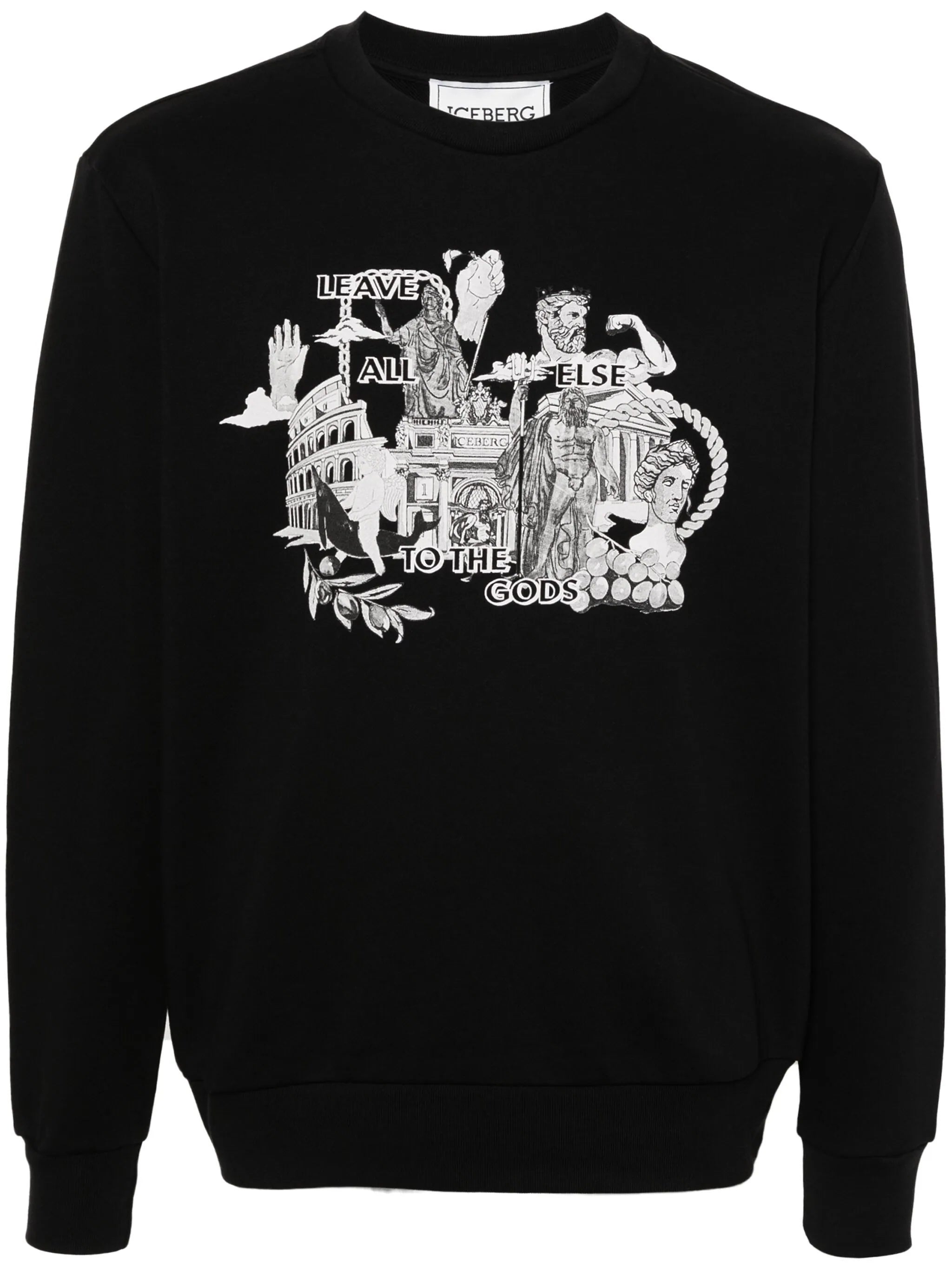 Gods Print 5C Sweatshirt (Black) 