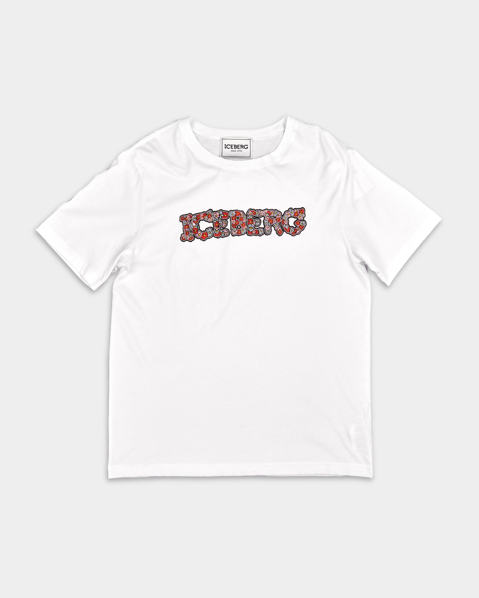 Flower Logo 5D T-Shirt Iceberg (White) 