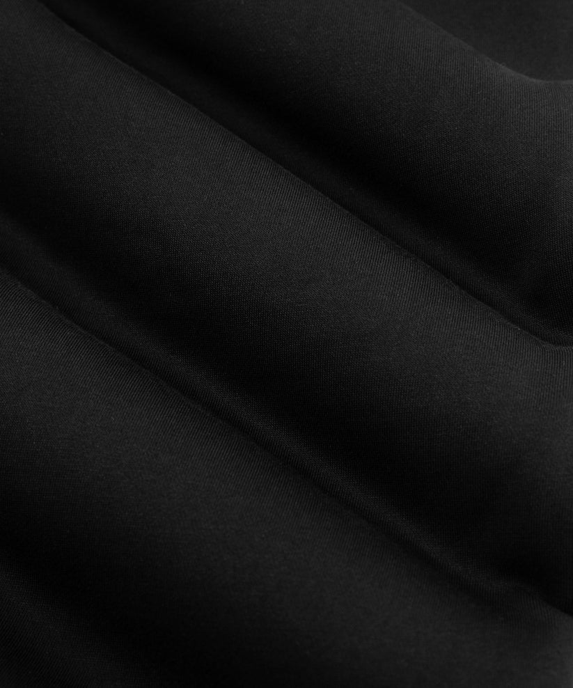 Paper Plane oversized zip hoodie with welded chest logo, kangaroo pocket, and silicone logo details.