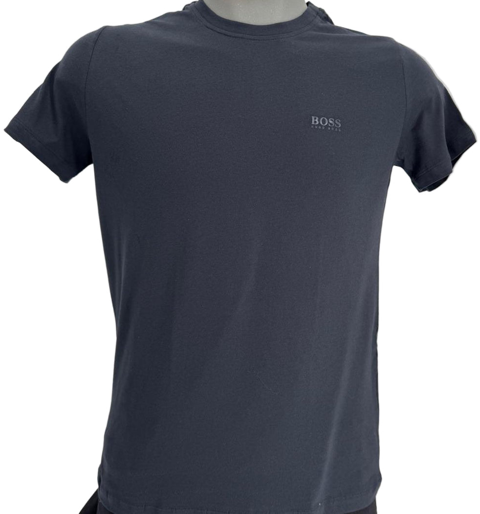 &nbsp;A regular-fit T-shirt by HUGO BOSS. Featuring coordinating logo at the left chest, this short-sleeved T-shirt is crafted in pure-cotton jersey for natural comfort and breathability.
