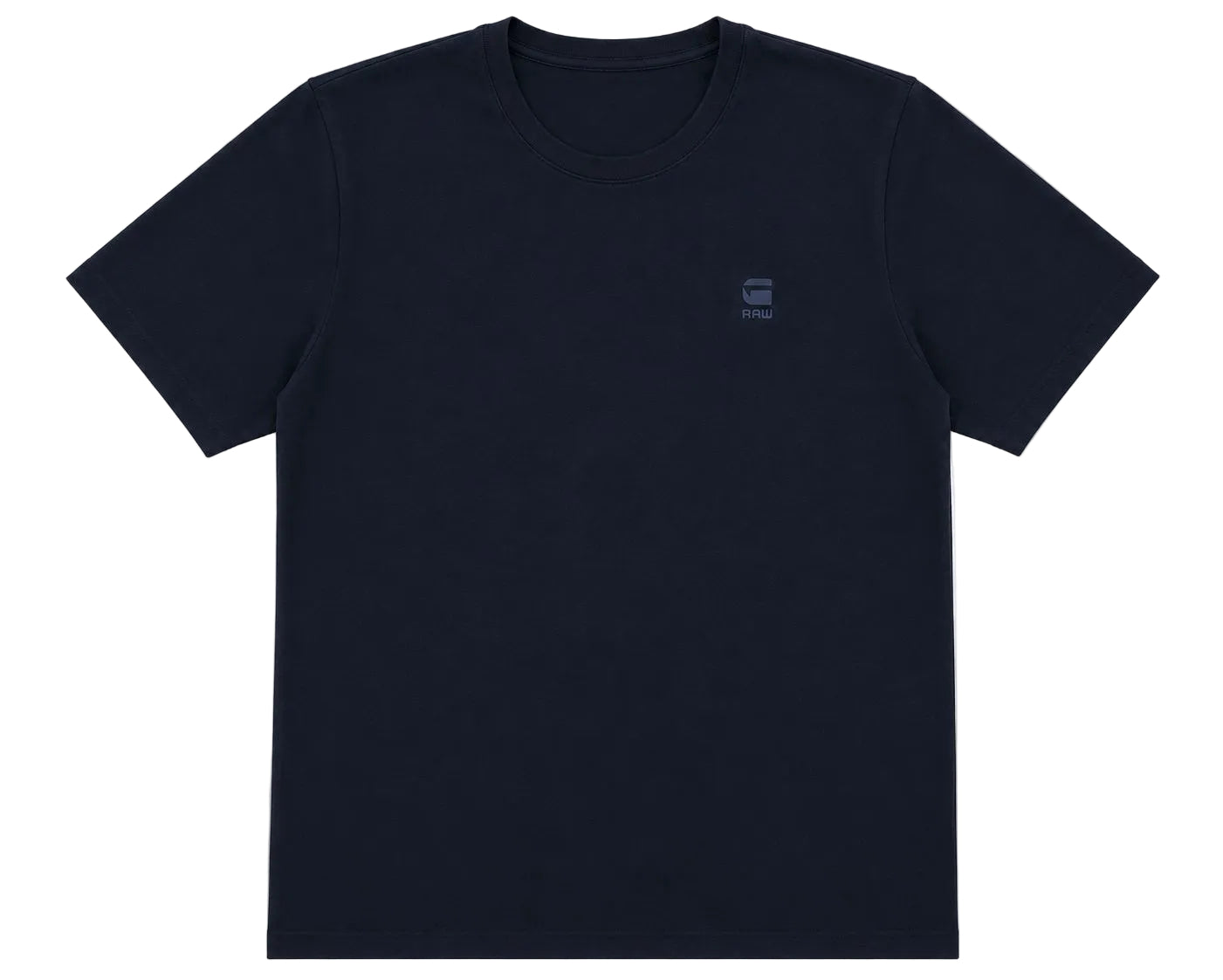 Dazzle Exclusive G-Star Mazarine Blue crewneck t-shirt with modern logo graphic