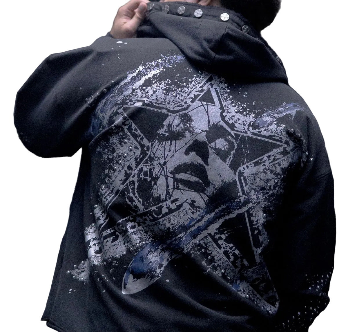 Black Hudson Outerwear Dreamcatcher Fleece Hoody.