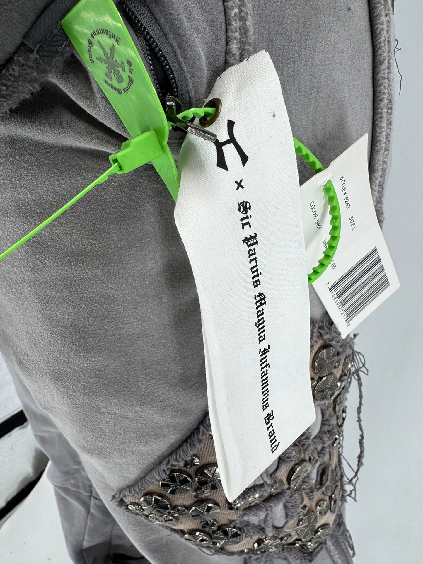 Dazzle Night Fleece Jogger in grey with soft fleece, relaxed fit, and matching hoodie.