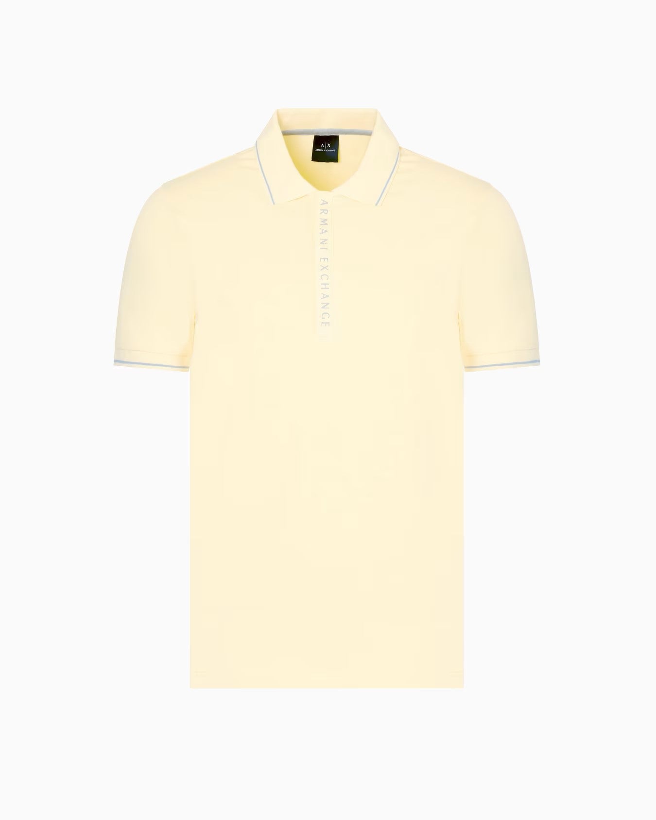 Contrasting Logo Polo (Yellow)