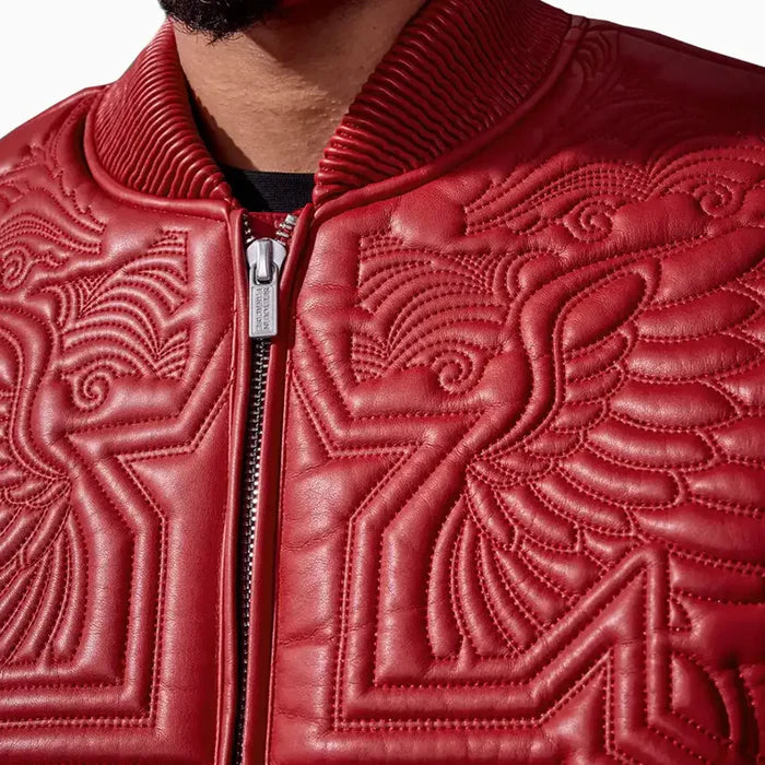 The Men's Sinister Bomber Jacket by Jordan Craig combines contemporary style with functional design. Crafted with durable materials, it offers reliable protection against the elements while maintaining a sleek silhouette. Its tailored fit and quality construction ensure both comfort and longevity, making it a versatile addition to any wardrobe. Ideal for transitional weather, this jacket balances modern fashion with everyday practicality.