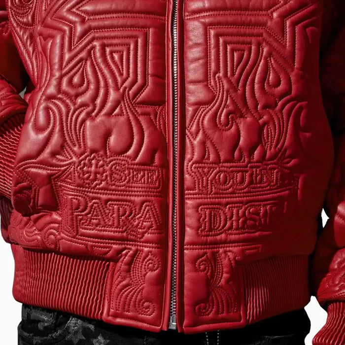 The Men's Sinister Bomber Jacket by Jordan Craig combines contemporary style with functional design. Crafted with durable materials, it offers reliable protection against the elements while maintaining a sleek silhouette. Its tailored fit and quality construction ensure both comfort and longevity, making it a versatile addition to any wardrobe. Ideal for transitional weather, this jacket balances modern fashion with everyday practicality.