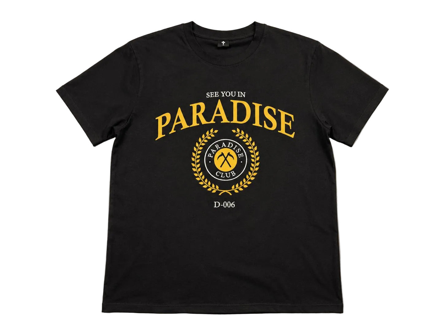 The Jordan Craig See In Your Paradise (SYIP) Mix Media T-Shirt in black delivers a bold graphic-driven look with a modern streetwear aesthetic. Designed for everyday comfort, this tee combines premium construction with standout visual elements, making it an easy statement piece for casual styling. The soft sky-blue colorway adds a fresh, vibrant touch to any outfit.