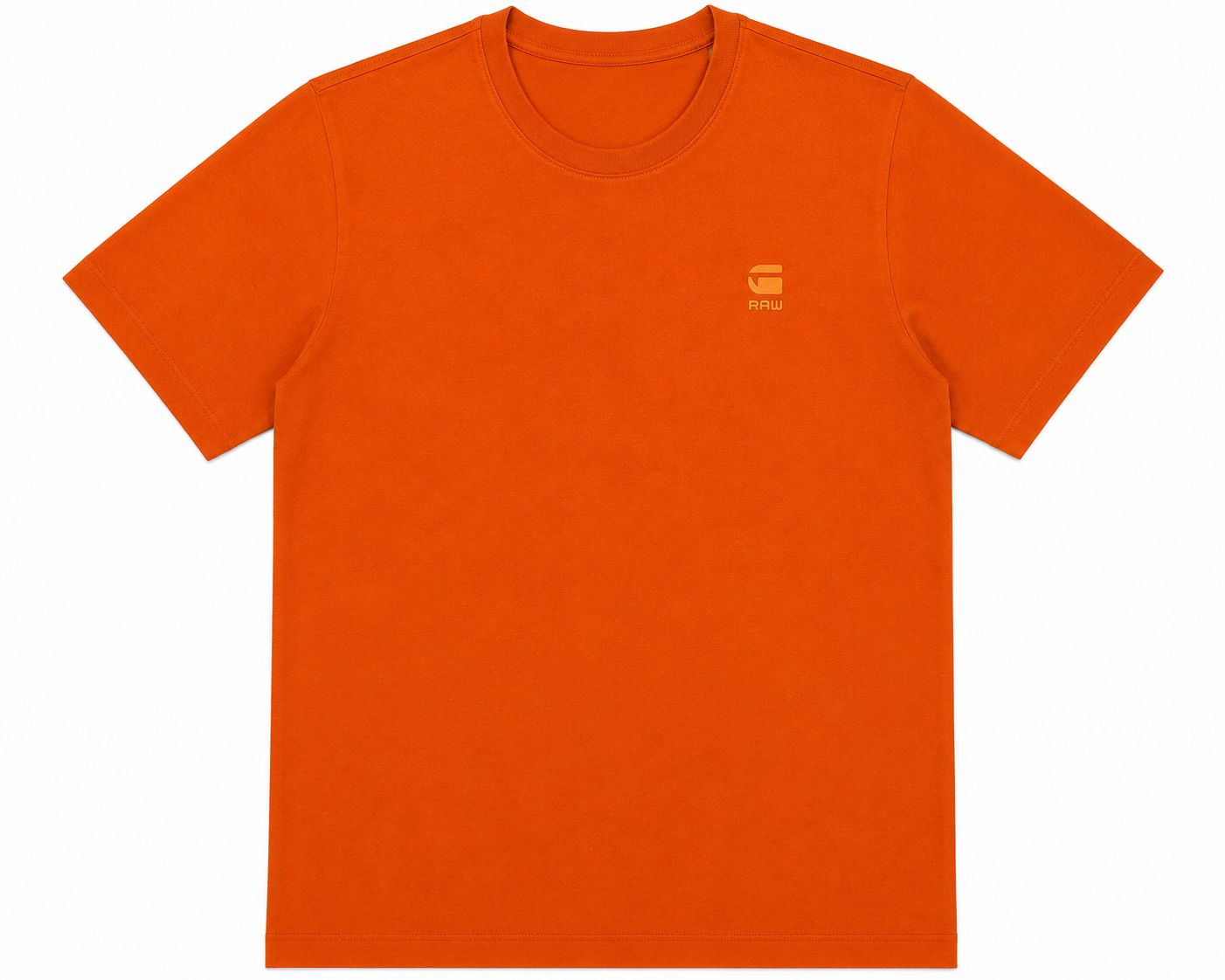 Dazzle Exclusive G-Star Tee Aki Red premium streetwear t-shirt front view