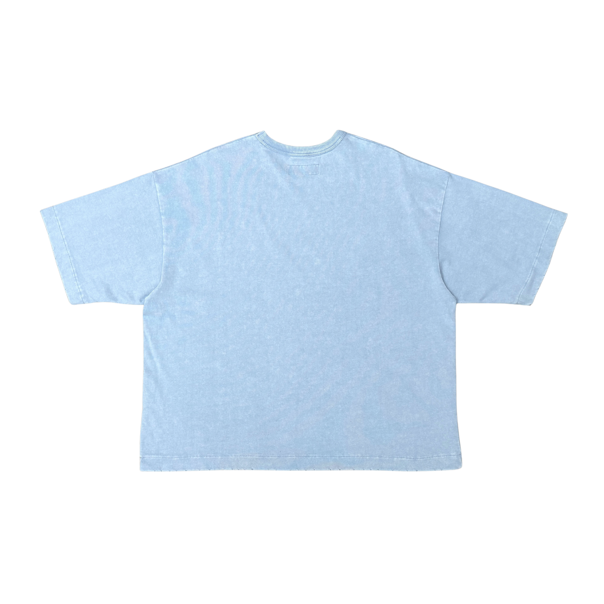 CHOSEN Dirt Bikes Tee in blue fog with bold motocross graphic design and classic short sleeve fit