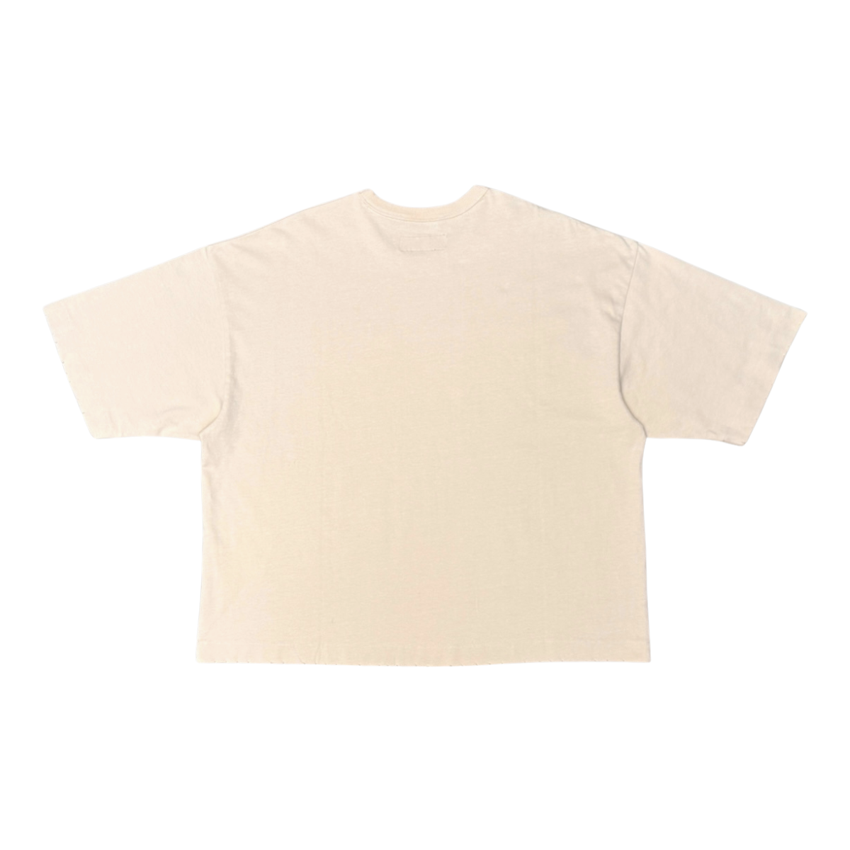CHOSEN Cowboy Tee in oatmeal with western-inspired graphic design and classic short sleeve fit