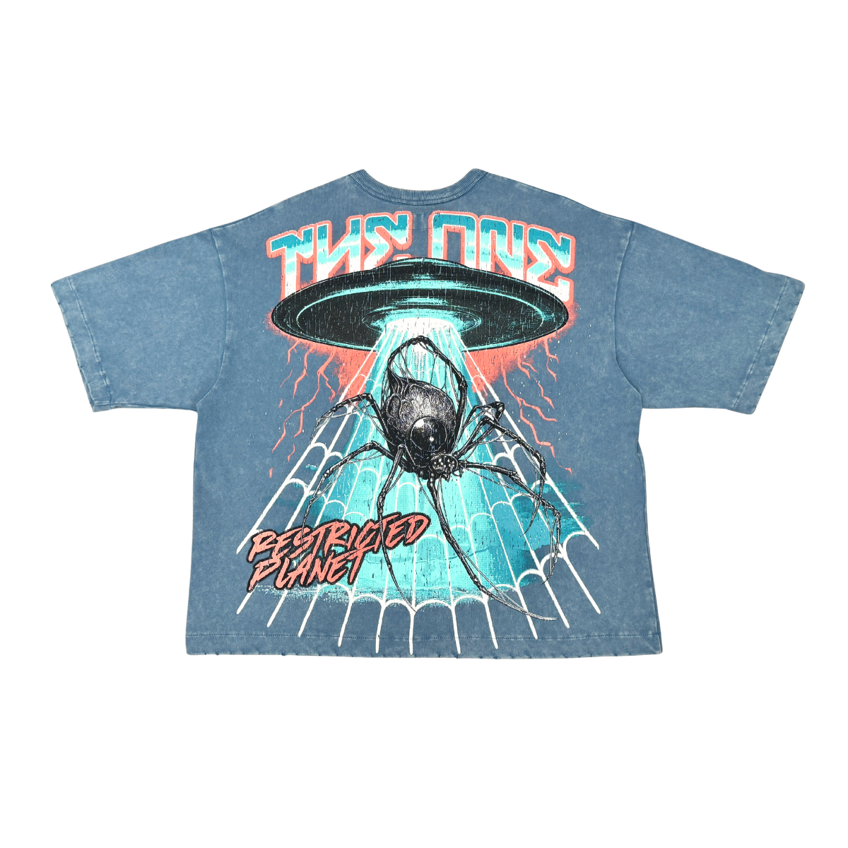 Chosen oversized T-shirt in steel made from heavyweight 280 GSM cotton with a relaxed streetwear-inspired fit.