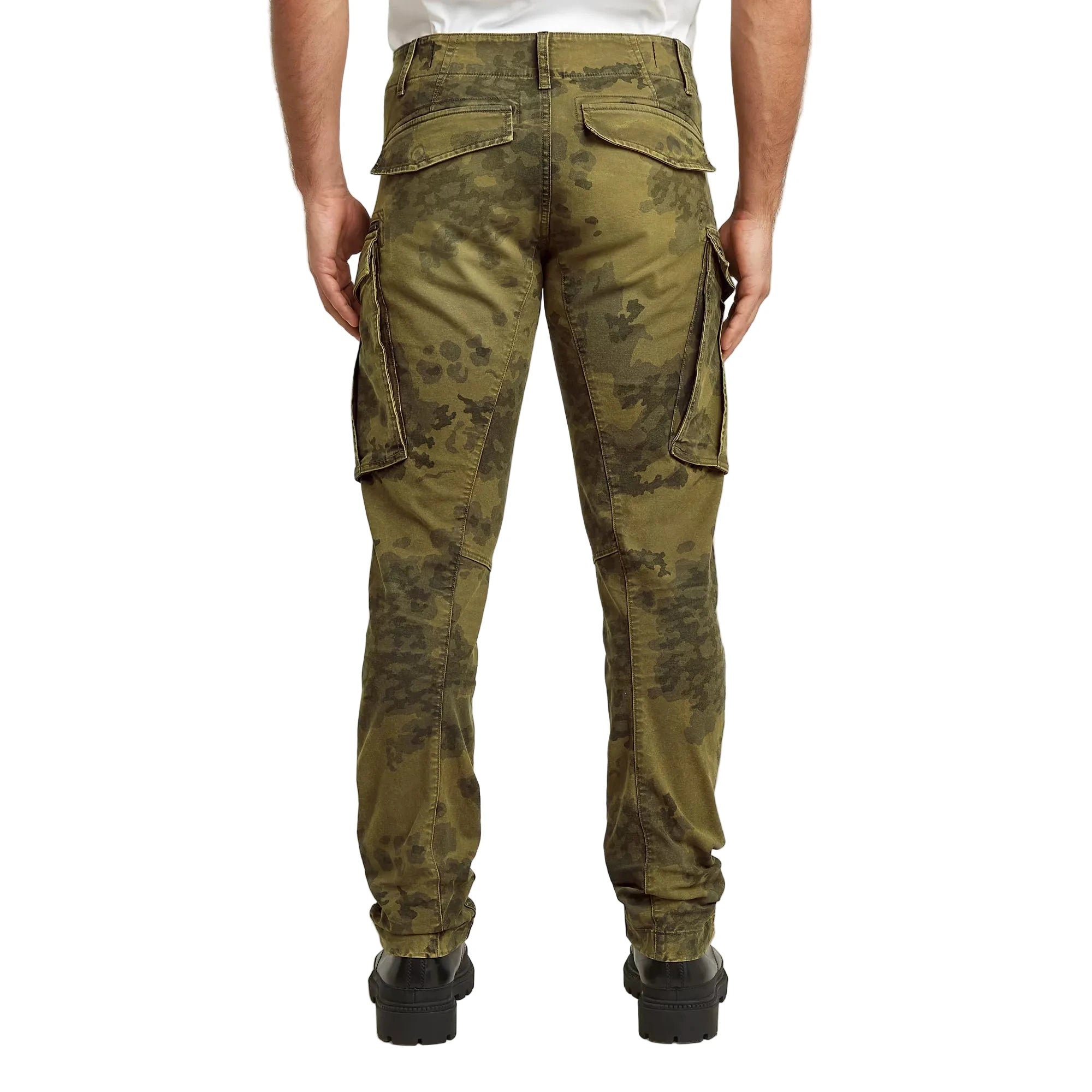 Rovic Zip 3D Regular Tapered Pant in Multi with low waist and tapered fit