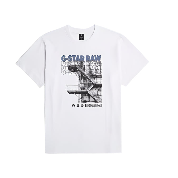 G-star Stairs GR Loose T-Shirt (White)