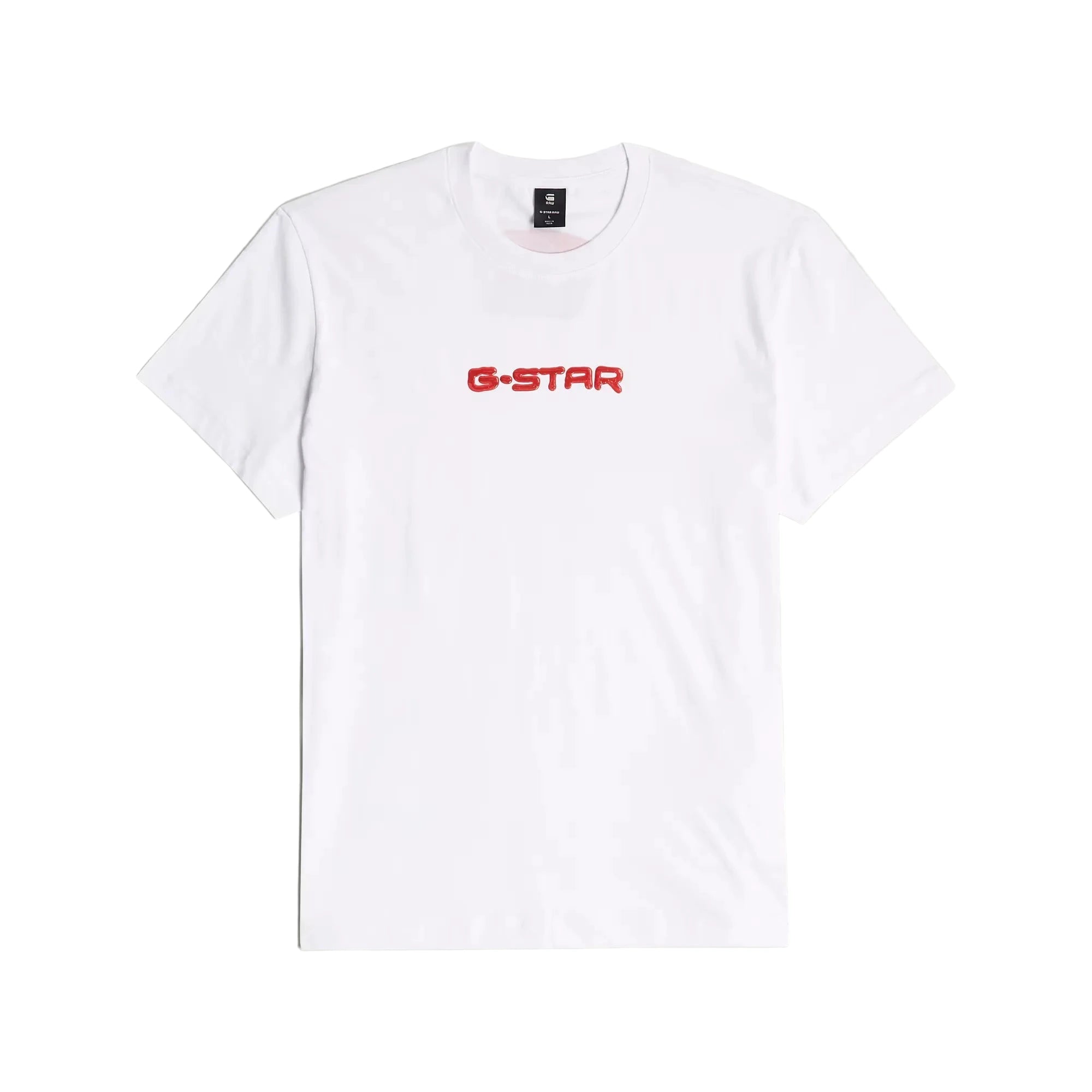 G-Star Gel Print T-Shirt in regular fit with front gel graphic design