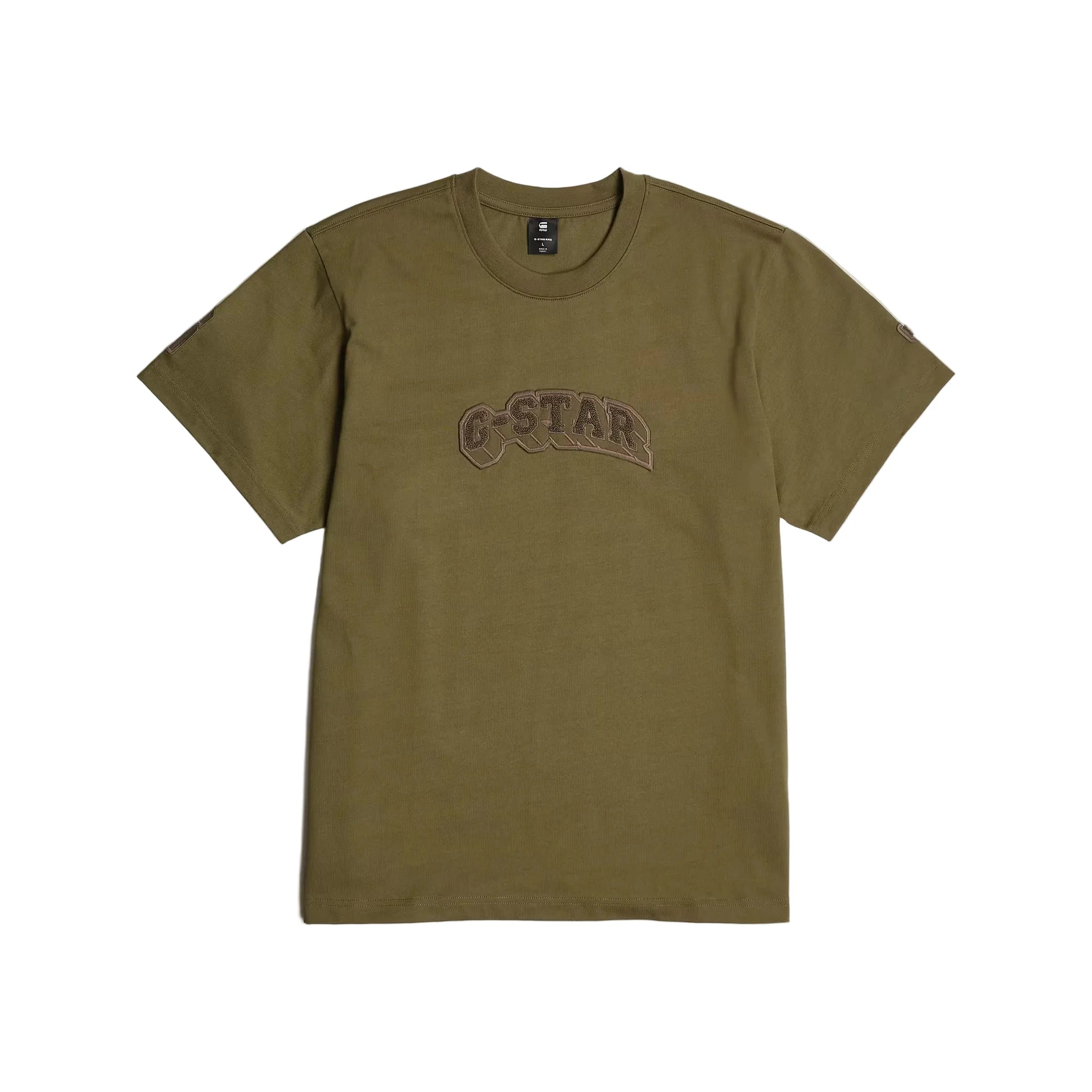 Boxy Oversized T-Shirt in Dark Black with round neck and short sleeves