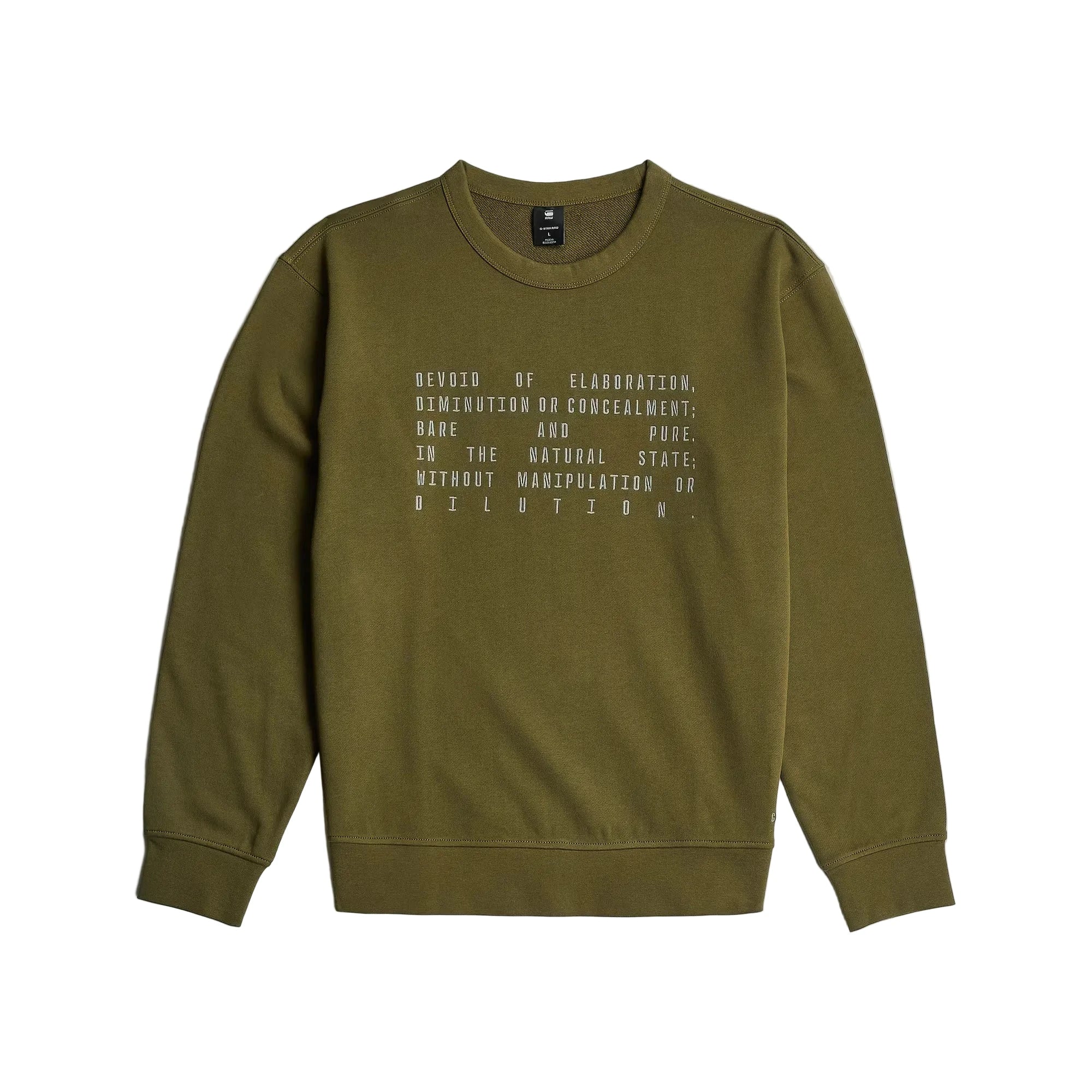 The Text Graphic Sweater features a relaxed fit and a heavyweight organic cotton construction for comfort and durability. Designed with long sleeves and a regular length, it’s finished with bold text graphics on the front, making it a standout piece for everyday wear.