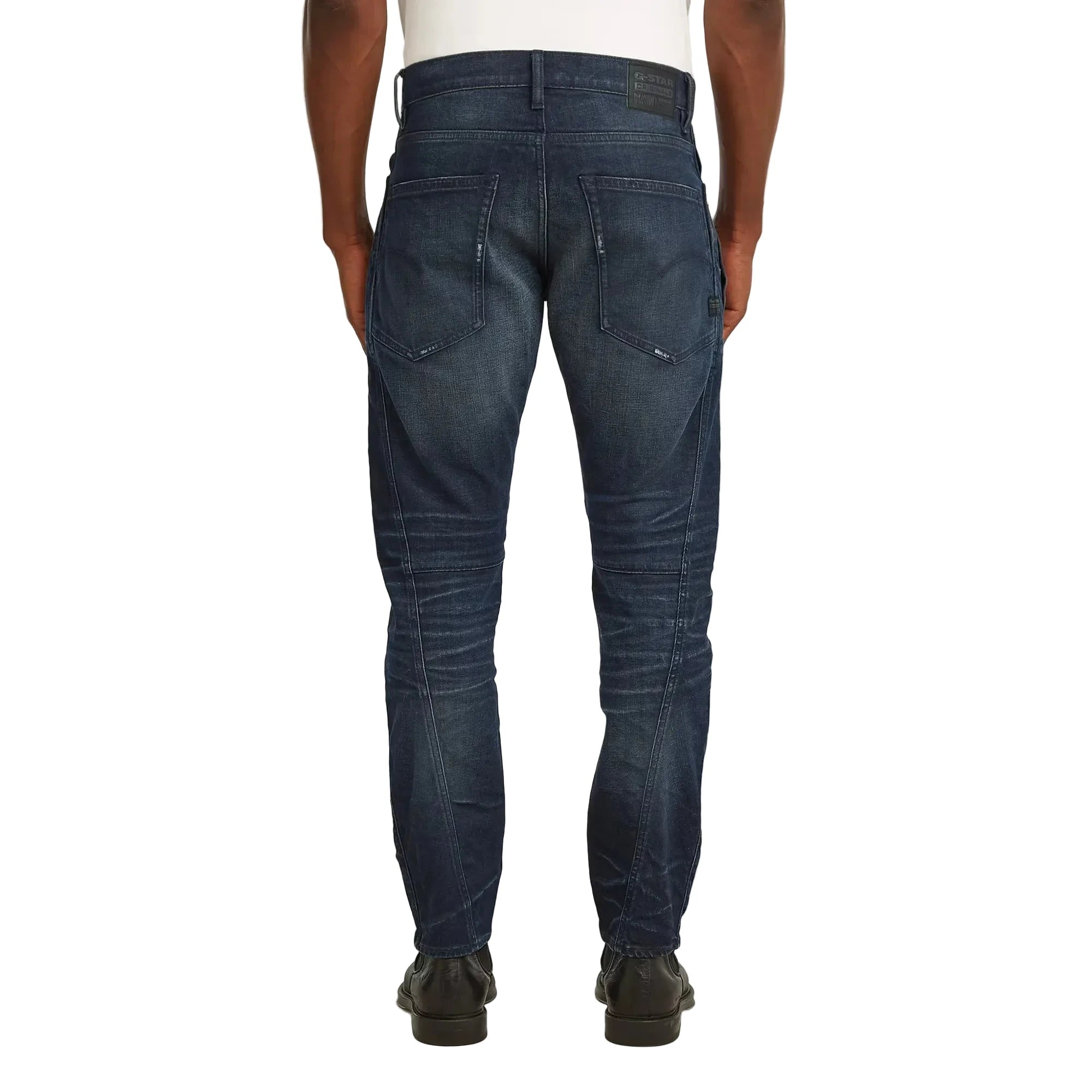 G-Star De Contor 3D slim jeans with mid-waist fit, 3D construction, and stretch denim fabric