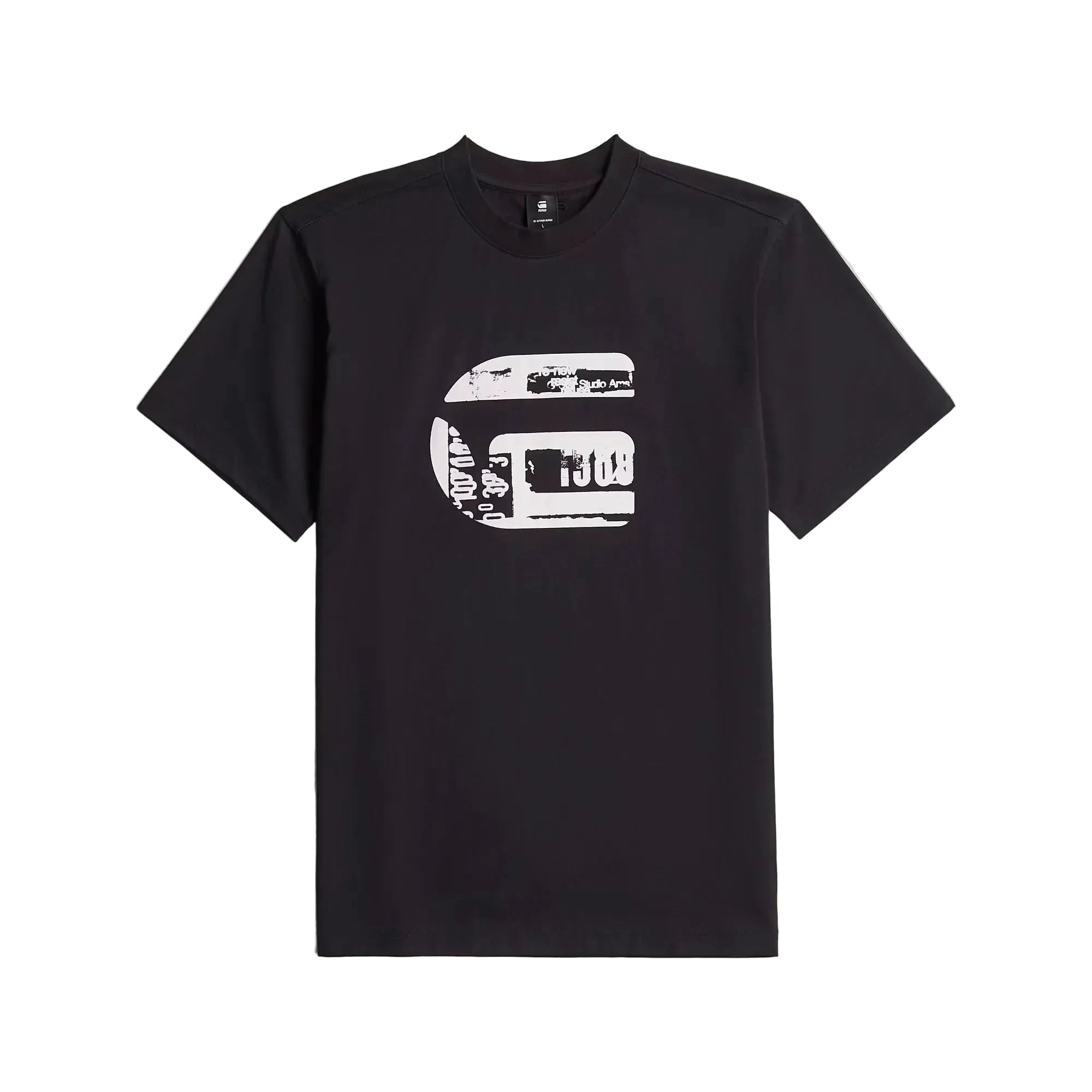 G-Star G Icon Graphic T-shirt with bold chest print, round neck, and regular fit organic cotton fabric