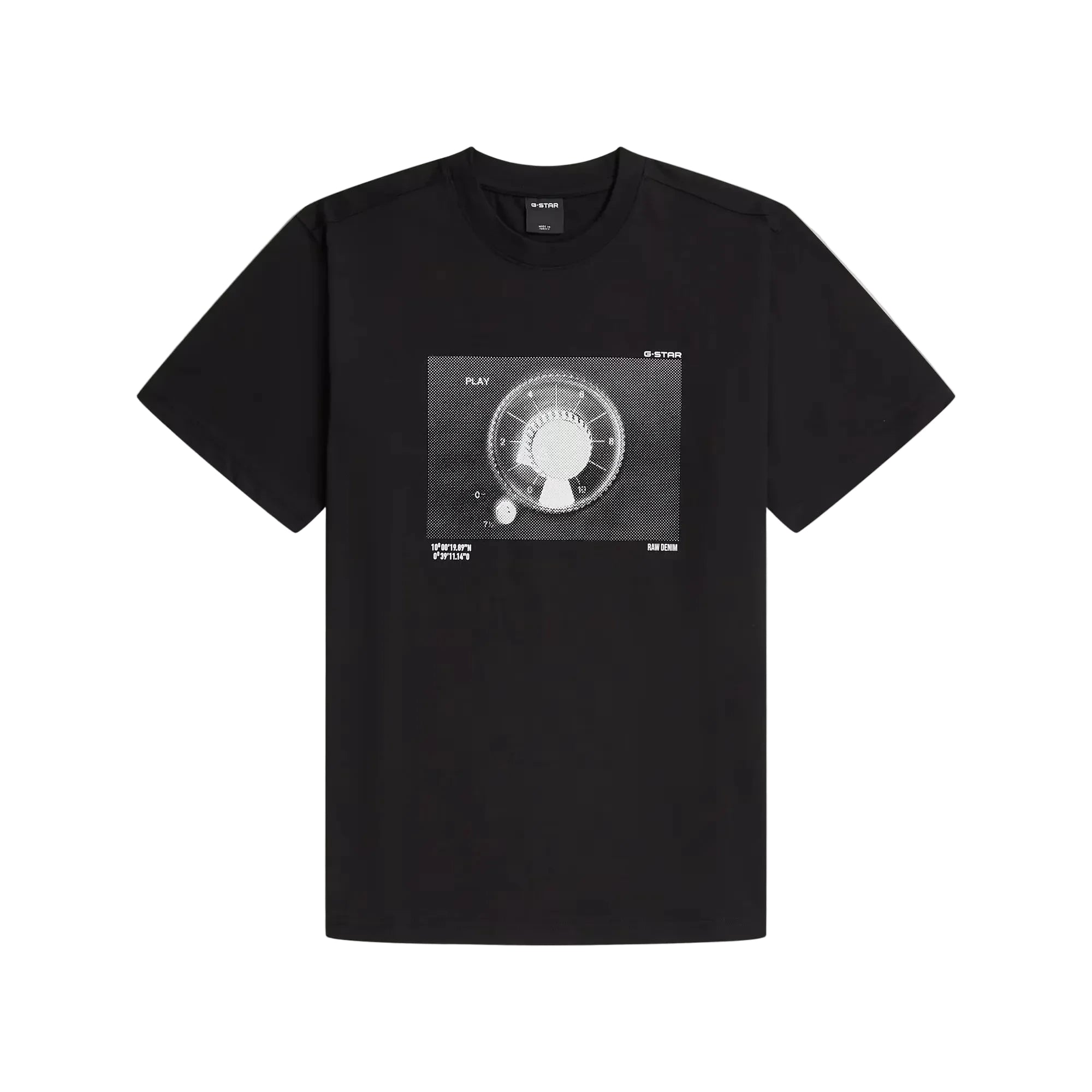 G-Star Multi Graphic Tee with round neck, short sleeves, and lightweight organic cotton fabric