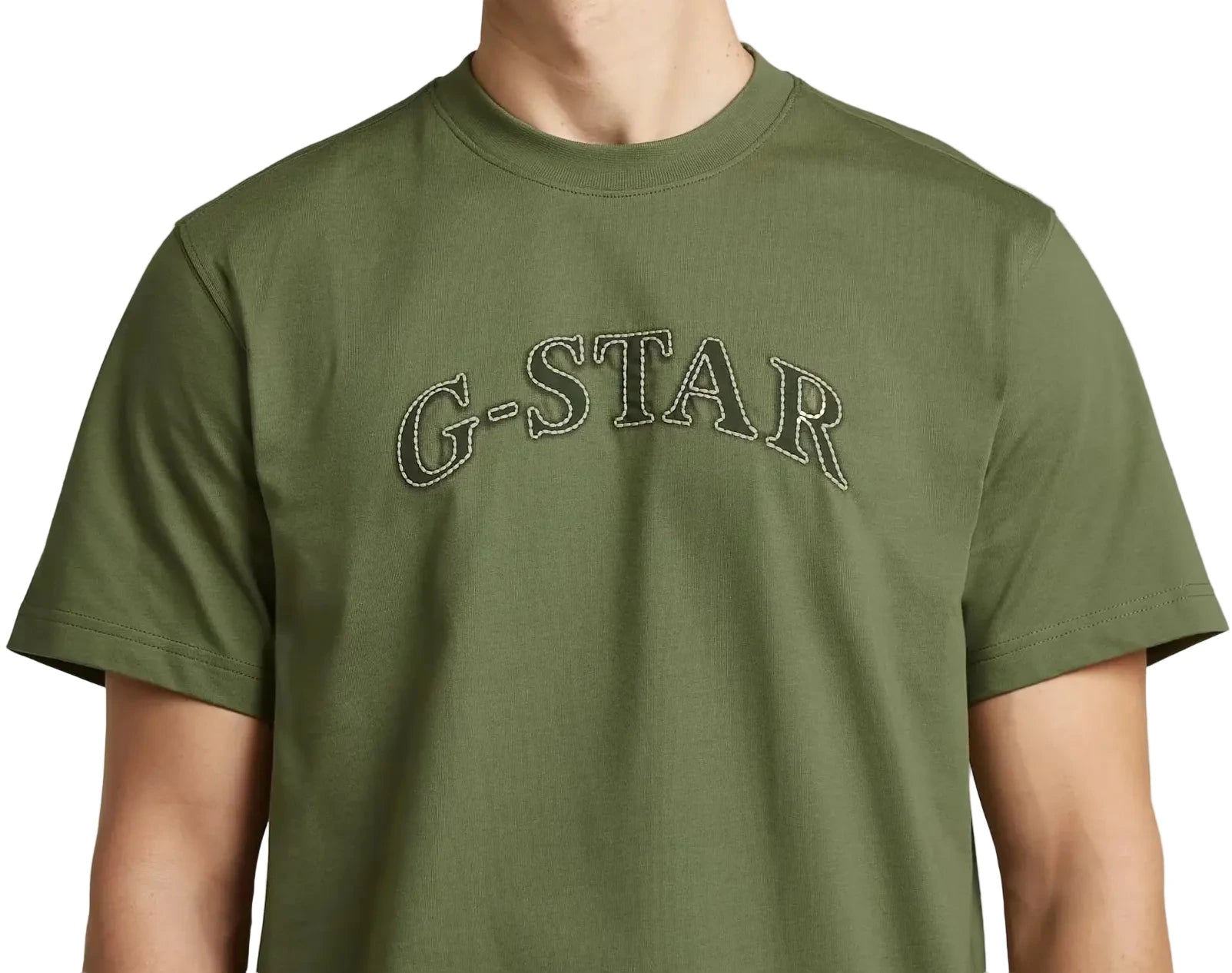 G-Star Dial Graphic T-shirt with round neck, short sleeves, and lightweight organic cotton fabric