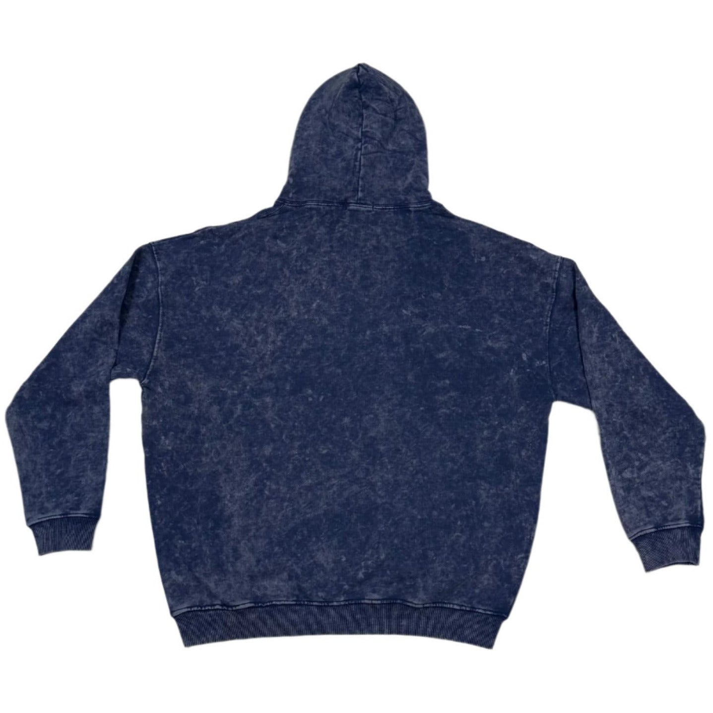 Blue hoodie on a white background