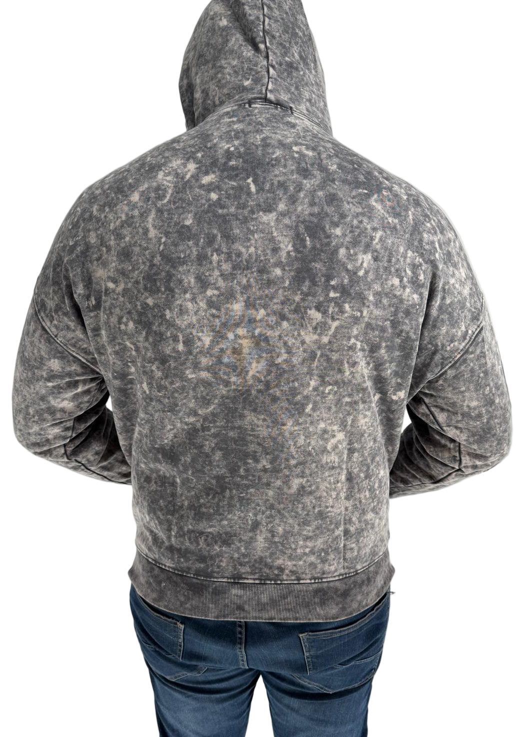 Step up your casual style with the Basic Tie Dye Hoodie (Grey) — a must-have piece that blends comfort, street-edge, and timeless design.