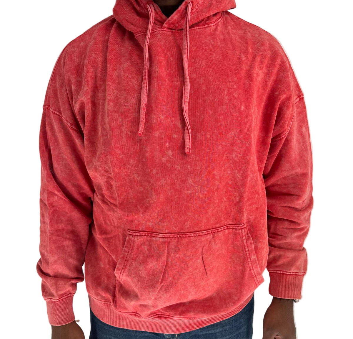 Turn heads in the Basic Tie Dye Hoodie (Red) — a bold blend of comfort, confidence, and streetwear flair