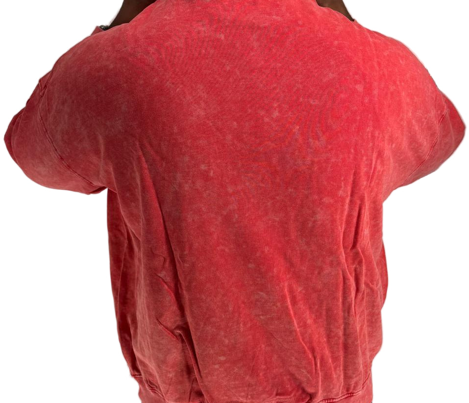 Turn heads in the Basic Tie Dye Hoodie (Red) — a bold blend of comfort, confidence, and streetwear flair