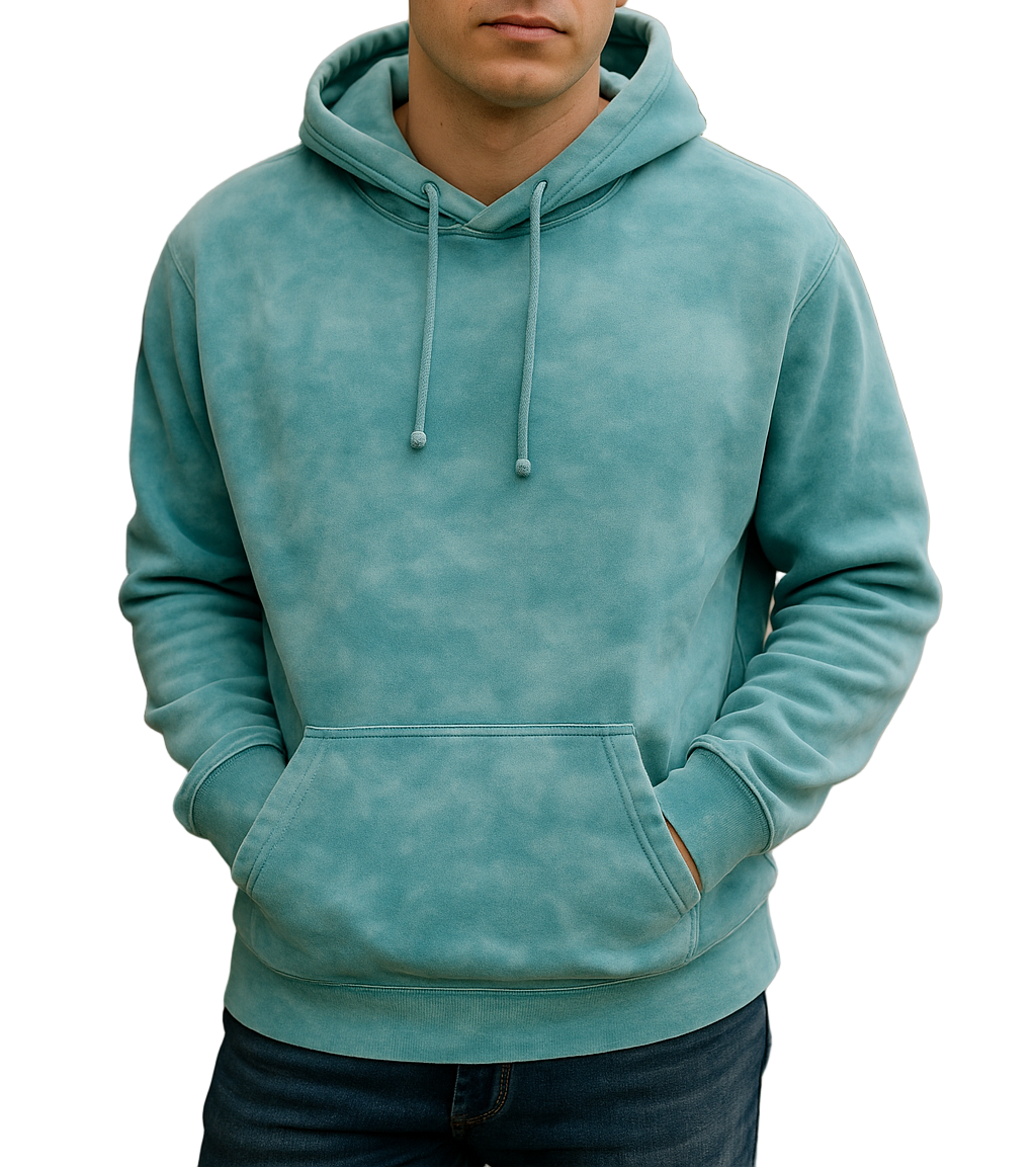 Step into effortless style with the Infamous Basic Tie Dye Hoodie in Tiffany Blue — where comfort meets streetwear luxury. Crafted with precision, this hoodie delivers the perfect blend of softness, structure, and standout design.