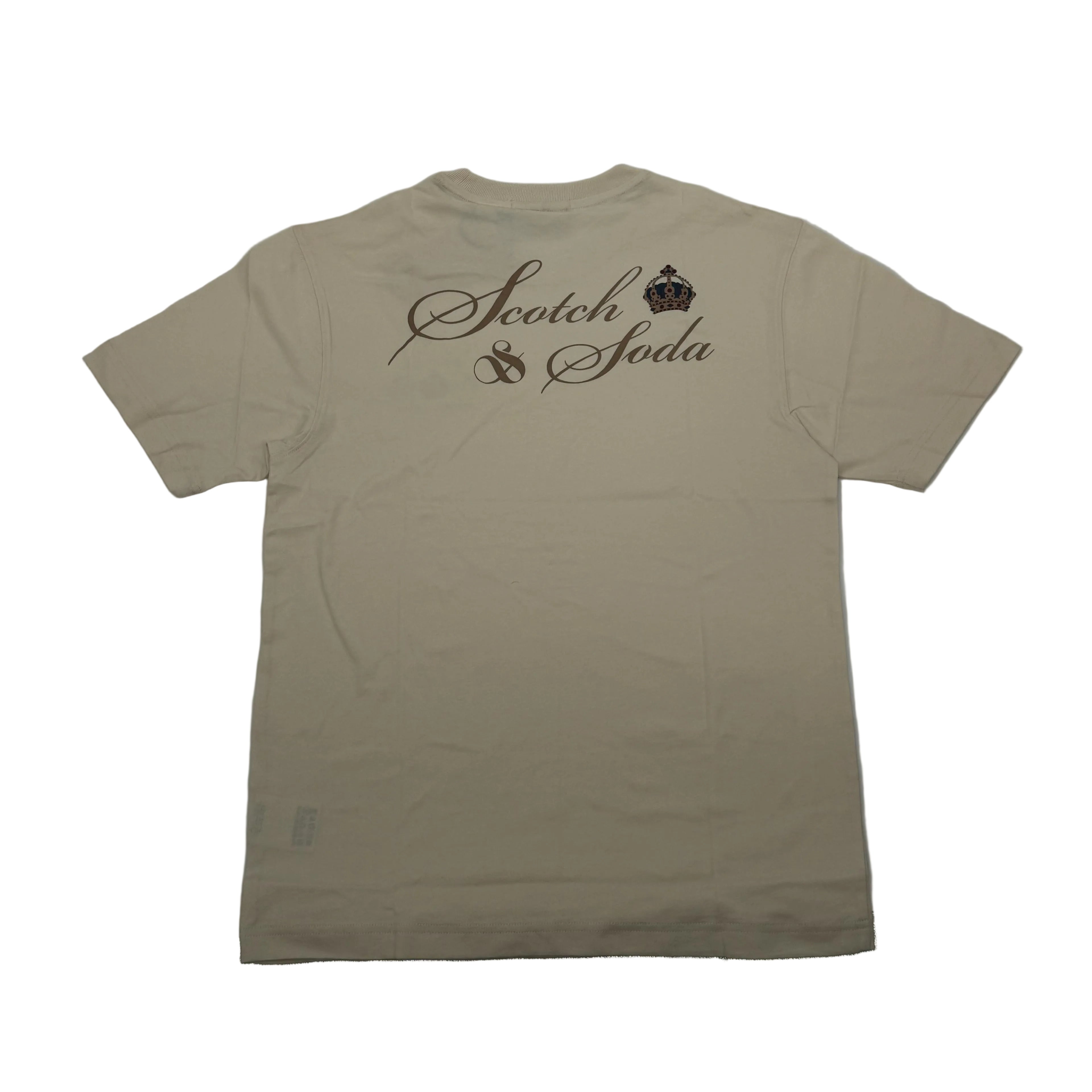 Scotch & Soda cotton T-shirt with crewneck and short sleeves