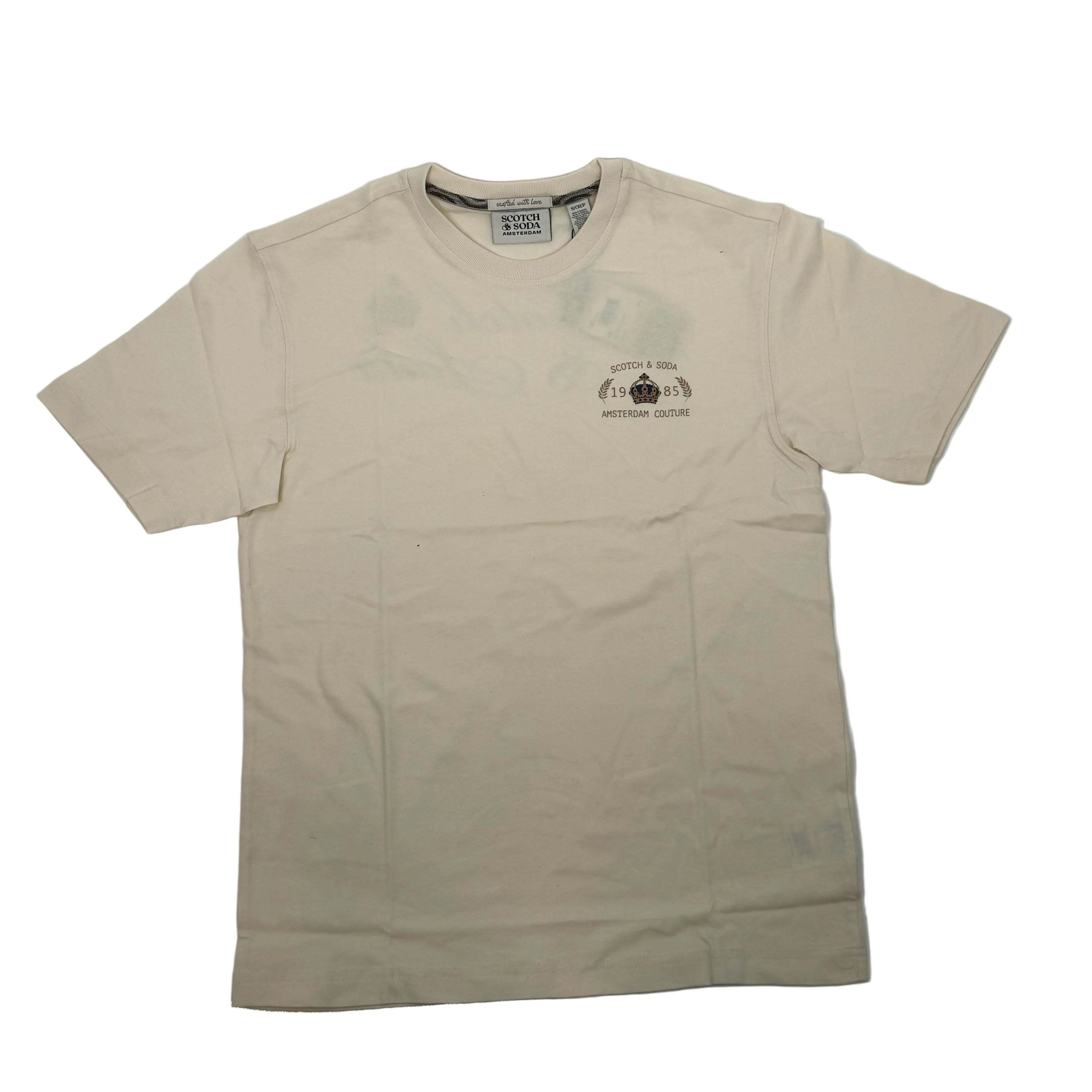Scotch & Soda cotton T-shirt with crewneck and short sleeves