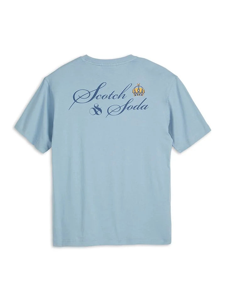 Scotch & Soda cotton T-shirt with crewneck and short sleeves