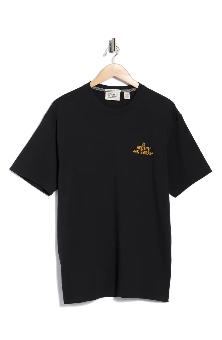 Scotch & Soda cotton T-shirt with crewneck and short sleeves