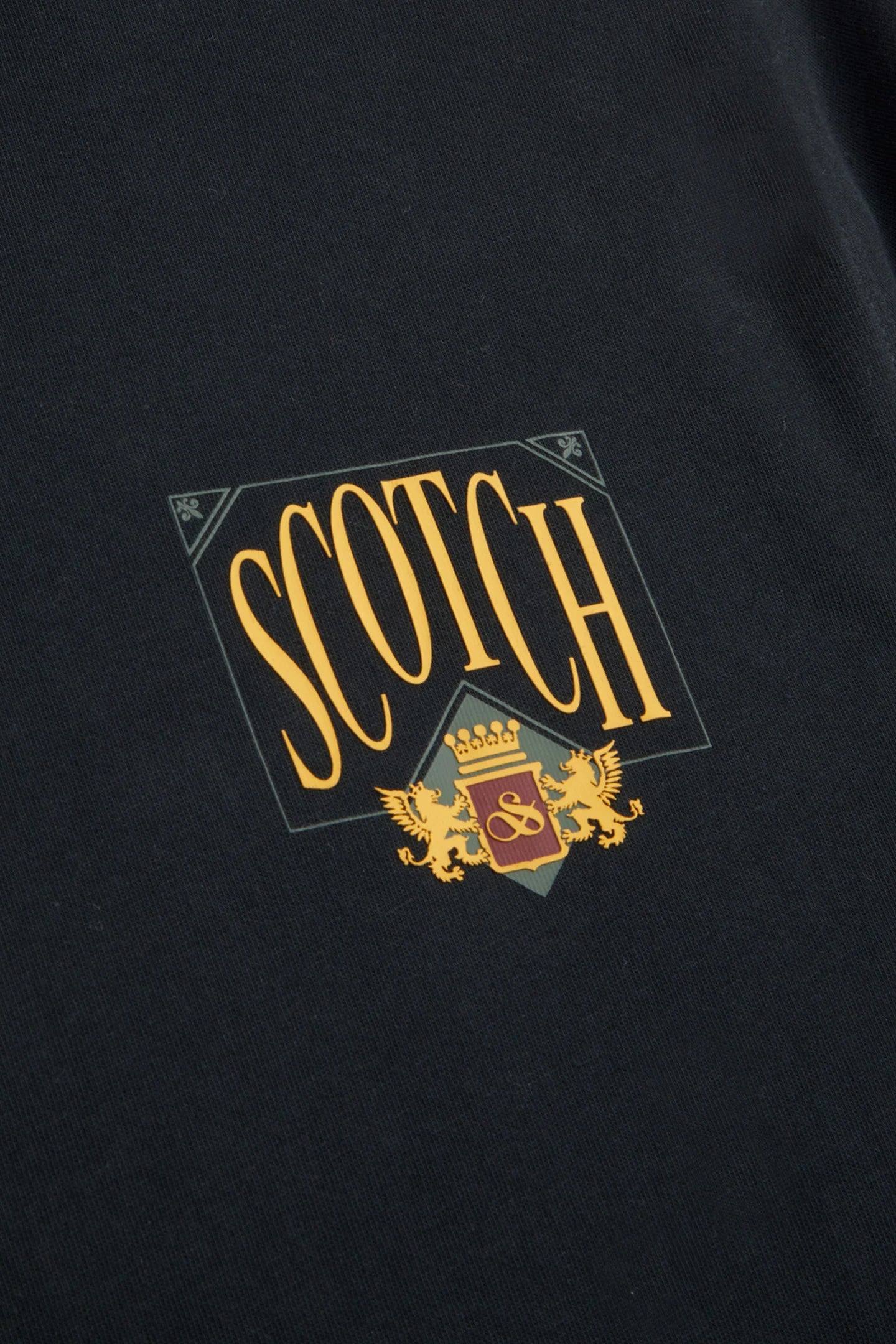 Scotch & Soda cotton T-shirt with crewneck and short sleeves