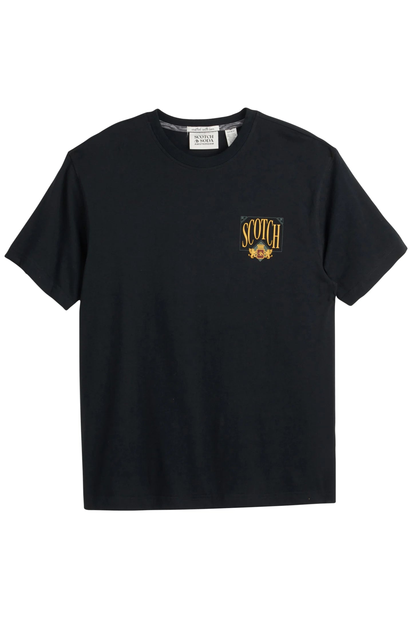 Scotch & Soda cotton T-shirt with crewneck and short sleeves
