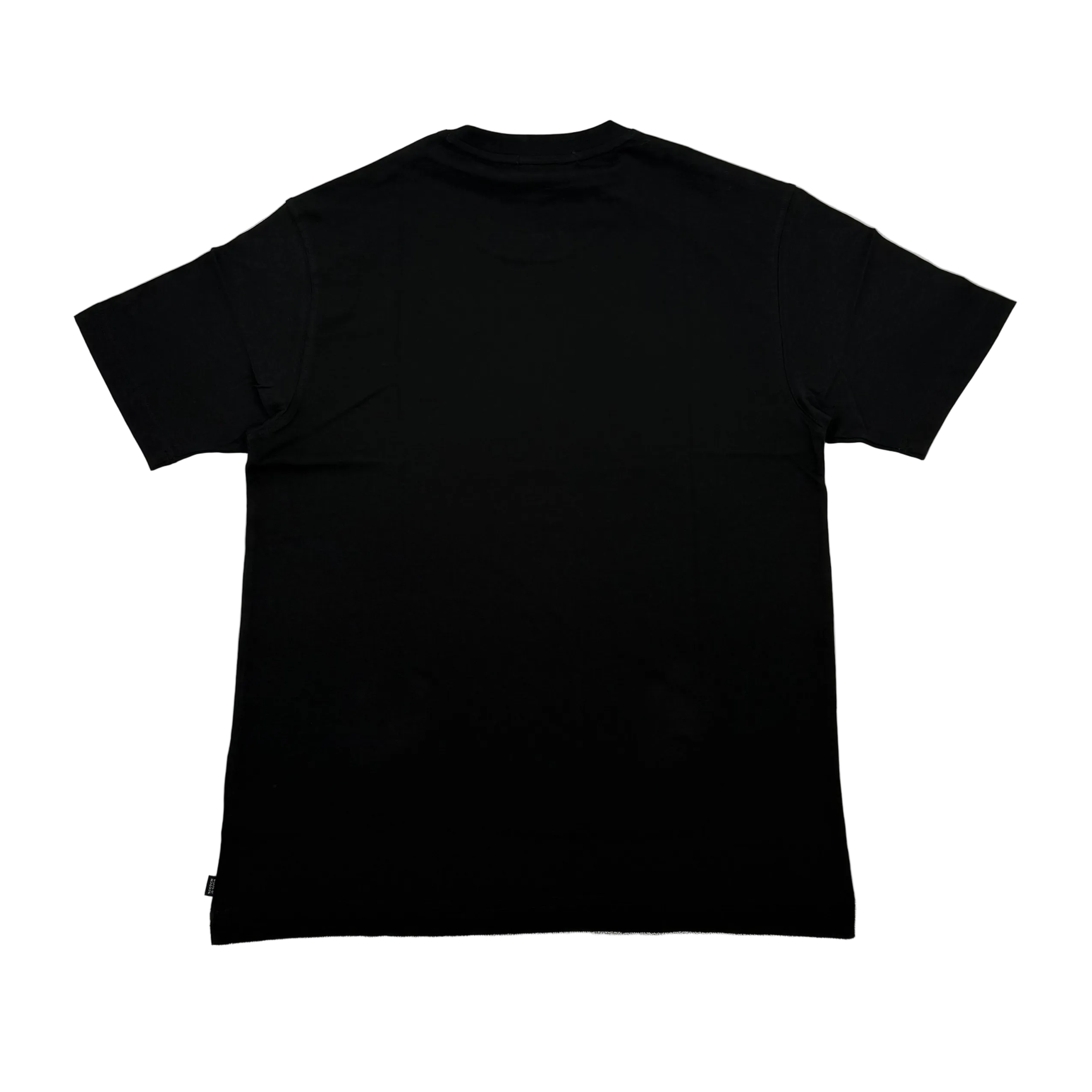 Scotch & Soda black short sleeve graphic T-shirt